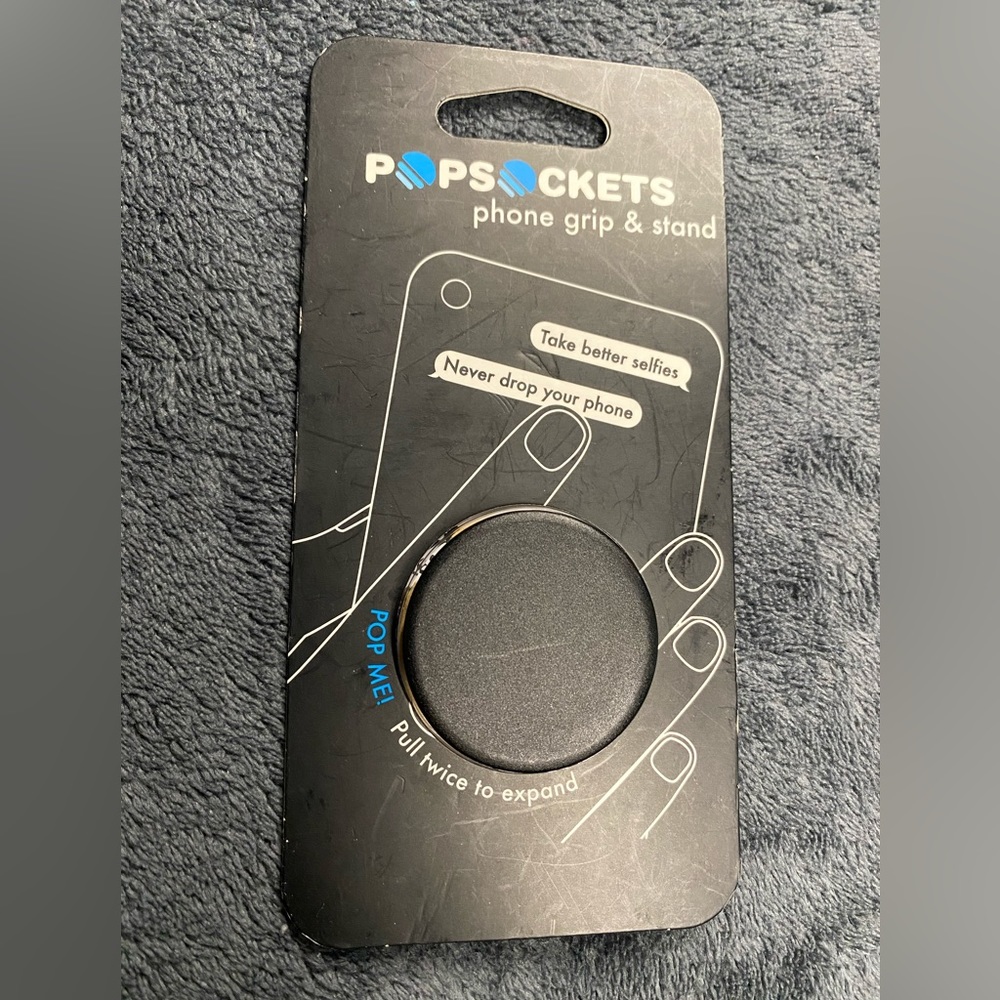 PopSockets Phone Grip & Stand - Black